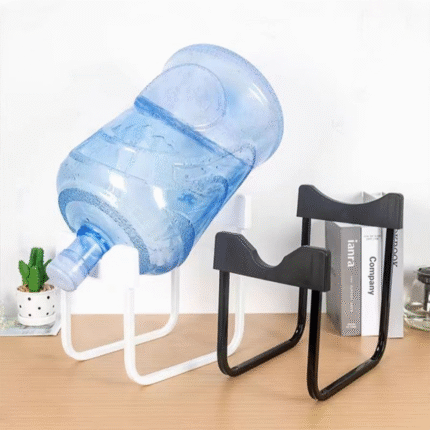 Water Bottle Stand – Metal Rack Organizer for Kitchen & Home