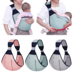 Baby Sling – Adjustable Infant Carrier for Hands-Free Comfort - Image 3