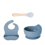 Baby Feeding Set – Silicone Plates, Bowls & Utensils for Infants