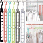 Multifunctional Double Hanger – Space-Saving Clothes & Accessory Rack - Image 2