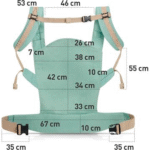 Baby Carrier – Ergonomic Infant & Toddler Front/Back Carrier - Image 4
