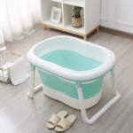 Kids Bathing Tub – Baby & Toddler Inflatable/Portable Bathtub - Image 5