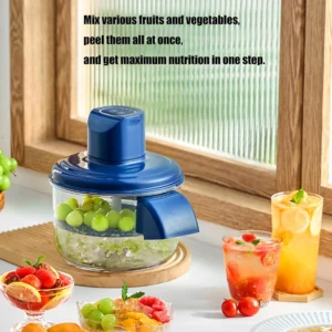 Rechargeable Peeler Machine - Electric Peeler - Electric Garlic Peeler Machine Automatic - Rechargeable Electric Fruit & Vegetable Peeler – Automatic Peeling Tool for Grapes, Cherry Tomatoes, Garlic & More | Portable, Fast & Easy Kitchen Gadget